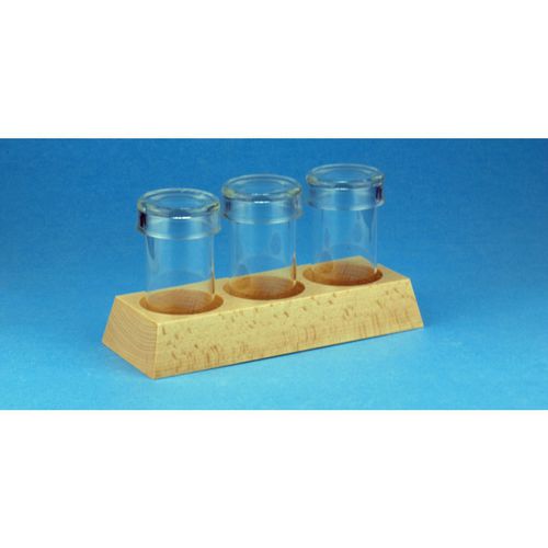 Cubeta de tinción de vidrio - 41224   - Glaswarenfabrik Karl Hecht - con bases