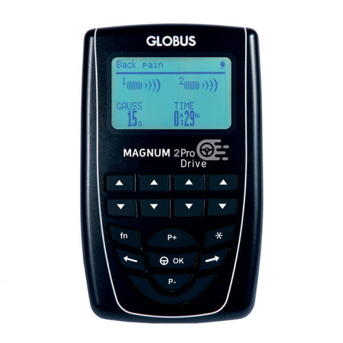 Unidad de magnetoterapia - MAGNUM 2 PRO DRIVE - Globus - de mano / 2 canales