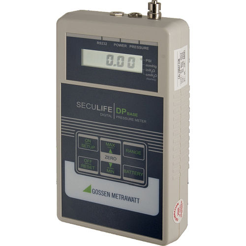 Tester portátil - SECULIFE DP BASE - GOSSEN METRAWATT GmbH - de presión de líquido / de presión de gas / para dispositivos médicos