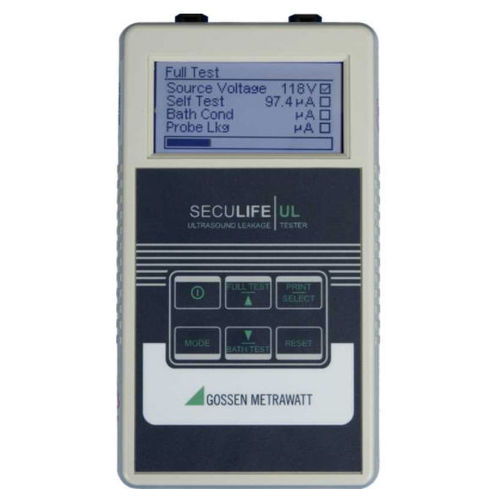 Tester de corriente de fuga - SECULIFE UL - GOSSEN METRAWATT GmbH - para sondas de ecografía / portátil