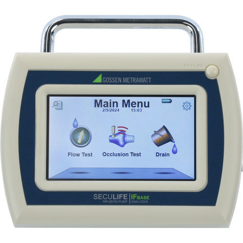 Analizador de bombas de infusión - SECULIFE IF BASE - GOSSEN METRAWATT GmbH - de control / de caudal / de flujo