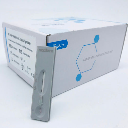 Prueba rápida para COVID-19 - TRFIA - Goldsite Diagnostics Inc. - de IgG / de IgM / SARS-COV-2