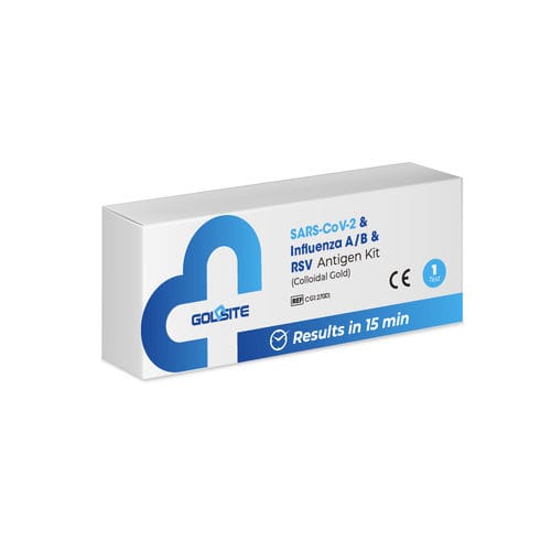 Kit de prueba para COVID-19 - Goldsite Diagnostics Inc. - de gripe / SARS-COV-2 / de influenza A