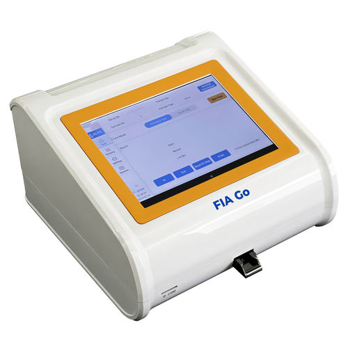 POCT analizador por inmunofluorescencia - FIA GO - Goldsite Diagnostics Inc. - por fluorescencia / para enfermedades cardiovasculares / de enfermedades inflamatorias