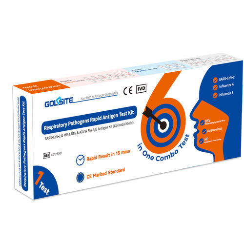Kit de reactivos antígeno - CG128001 - Goldsite Diagnostics Inc. - de diagnóstico / SARS-COV-2 / de influenza A