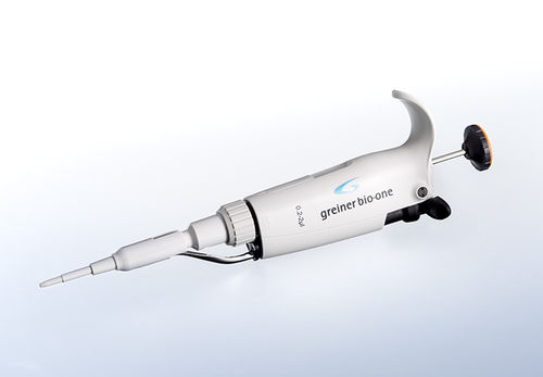 Micropipeta mecánica - 890 series - Greiner Bio-One  - de canal simple / de volumen regulable