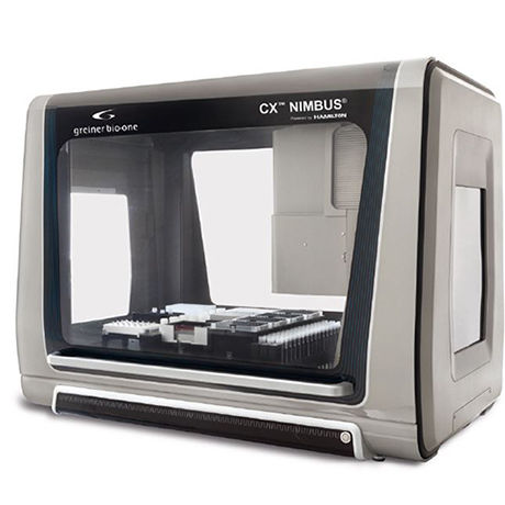 Sistema de preparación de muestras automático - CX™ NIMBUS®  - Greiner Bio-One  - de laboratorio / por pipeteo / de mesa