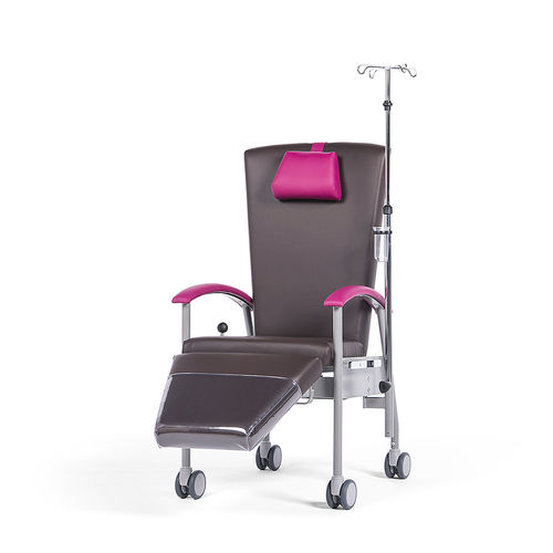 Sillón para tratamiento manual - Sita - GREINER - de 3 secciones / con ruedas / con reposapiernas