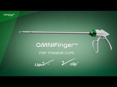 Aplicador de clips - Omnifinger™ - Grena