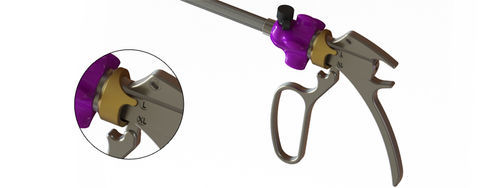 Aplicador de clips endoscópico - Click&rsquo;aV&reg; - Grena - reutilizable