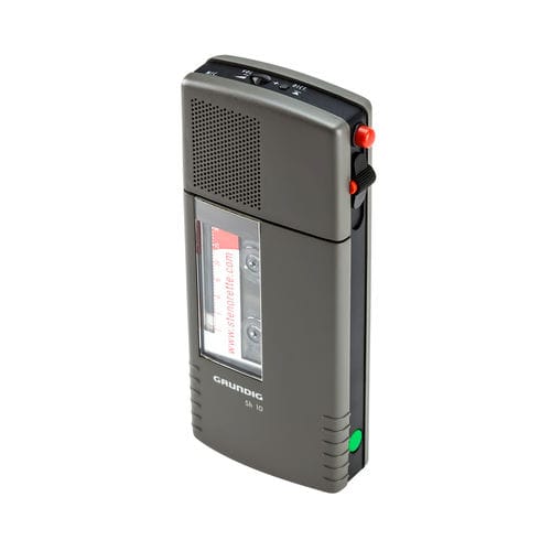 Sistema de dictado analógico móvil - Stenorette Sh - Grundig Business Systems  - de reconocimiento vocal