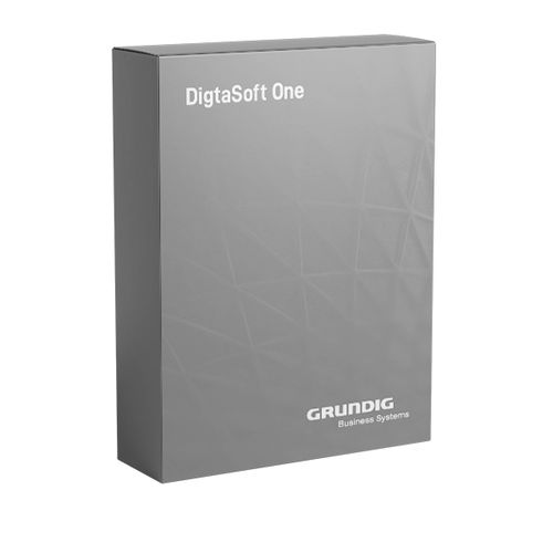 Software médico - DigtaSoft One  - Grundig Business Systems  - de registro / de importación / de dictado digital