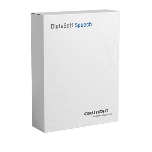 Software de evaluación - DigtaSoft Speech - Grundig Business Systems  - médico