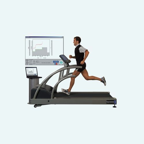 Cinta de correr con baranda - quasar® - h/p/cosmos sports & medical