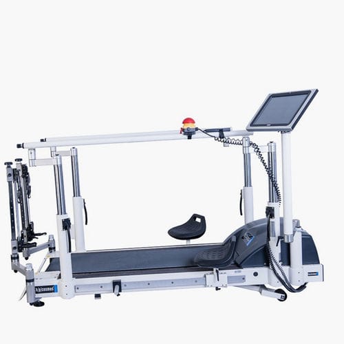 Cinta de correr con baranda - locomotion® 150/50 DE med - h/p/cosmos sports & medical - con inclinación