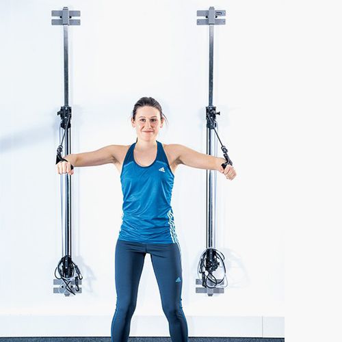 Polea de ejercicios crossover - robomove®  - h/p/cosmos sports & medical - alta / baja