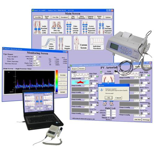 Software de gestión de datos de pacientes - Smart-V-Link for Windows® Version 4 - Hadeco - para exploraciones vasculares