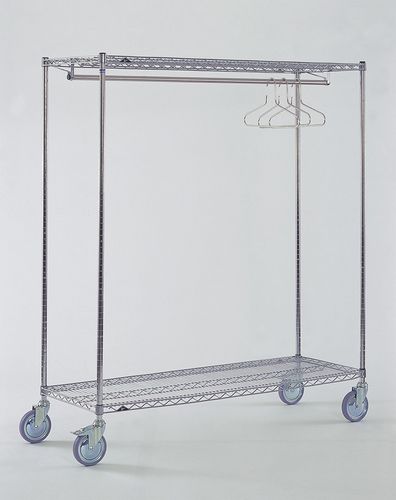 Rejilla para ropa - NNMK2136 - Hammerlit - con ruedas / de acero inoxidable