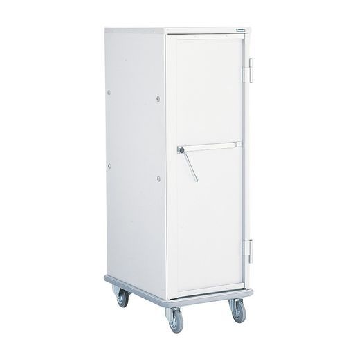 Carro de servicio - CBA2000 - Hammerlit - de aluminio / de aluminio anodizado / con 1 puerta