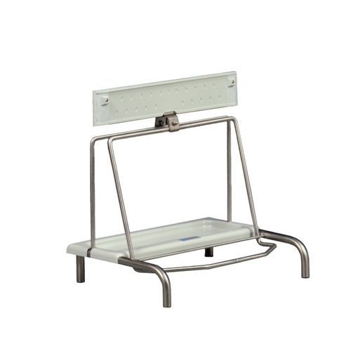 Carro para desechos - MS36 - Hammerlit - de acero inoxidable / 1 bolsa / móvil