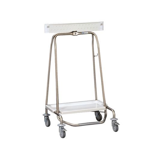 Carro para desechos - MS71 - Hammerlit - de acero inoxidable / de plástico / 1 bolsa