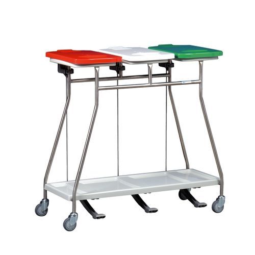 Carro para transporte - MS365LTD - Hammerlit - para desechos / de acero inoxidable / de plástico