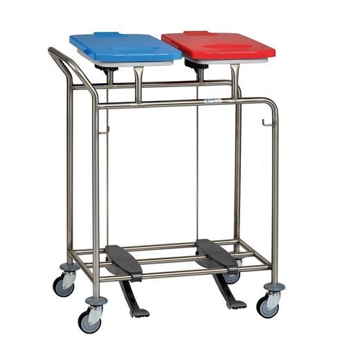 Carro para bolsas para ropa sucia - W295L - Hammerlit - para lavandería / con pedal / con asidero