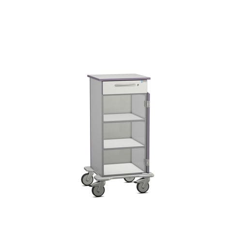 Carro médico - K42 - Modell 9 - Hammerlit - de almacenamiento / con puerta abatible / 1 cajón