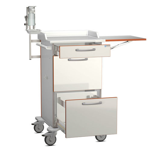 Carro médico - K42 - Modell 17 - Hammerlit - de hospital / para historias clínicas / con bandejas