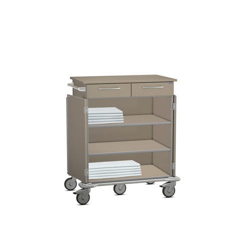 Carro para bolsas para lavandería - K42 - Modell 26 - Hammerlit - para ropa limpia / de hospital / con cajón
