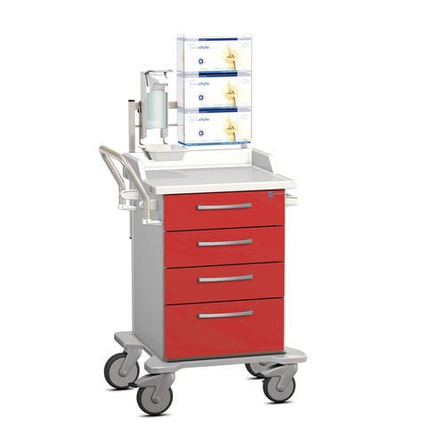 Carro médico - K42 - Modell 6 - Hammerlit - de hospital / de laboratorio / para muestras