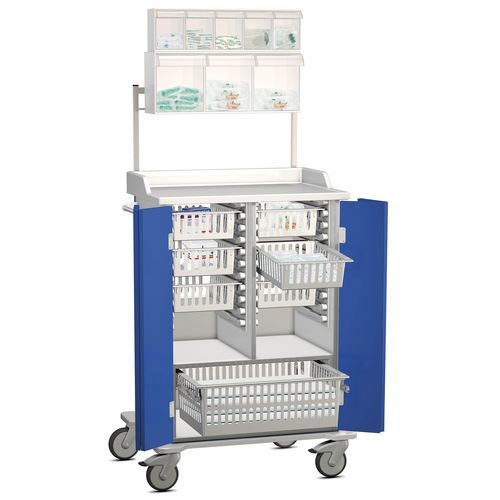 Carro con 2 puertas - K42 - Modell 27 - Hammerlit - con contenedores / con estante / modular