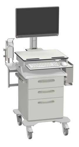 Carro médico - P1080A2P0192C00 - Hammerlit - de hospital / para cuidados / de acero inoxidable
