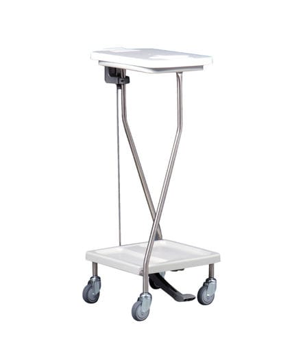 Carro para transporte - MS165LTD - Hammerlit - para desechos / de acero inoxidable / 1 bolsa
