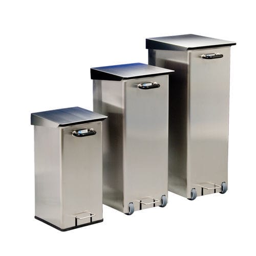 Papelera de acero inoxidable - MSED104E104 - Hammerlit - con pedal
