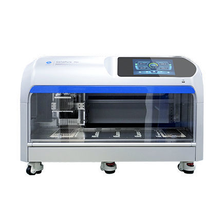 Extractor de ácidos nucleicos para diagnóstico clínico - GenePure Pro 96 - Hangzhou Bioer Techonology   - totalmente automatizado