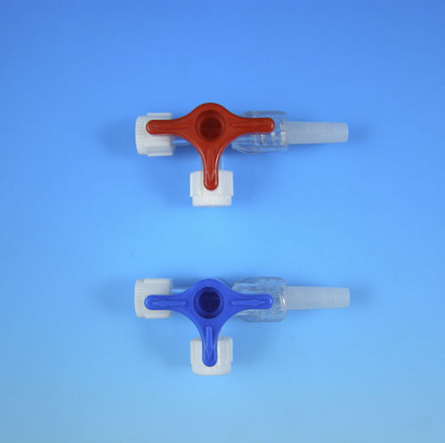 Conector para perfusión con grifo - 7111 series - Hangzhou Jinlin Medical Appliances   - en T / LUER®-lock