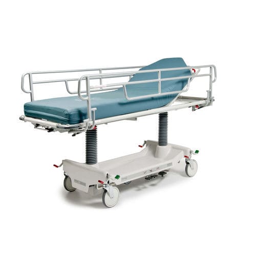 Carro camilla de transporte - Horizon™ AirGlide™ - Hausted Patient Handling Systems - de convalecencia / eléctrico / neumático
