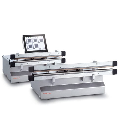 Sellador térmico médico - hv series - hawo   - mediante impulso / con pantalla táctil