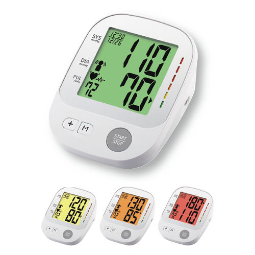 Tensiómetro electrónico automática - HL858A2-LT - HEALTH & LIFE   - con batería recargable / con manguito para adulto