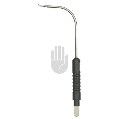 Electrodo de ORL - HF9695-01 - HEBUmedical   - de coagulación / bipolar / curvado