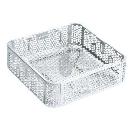 Recipiente de esterilización para instrumental - HE2634-70 - HEBUmedical   - perforado / de acero inoxidable