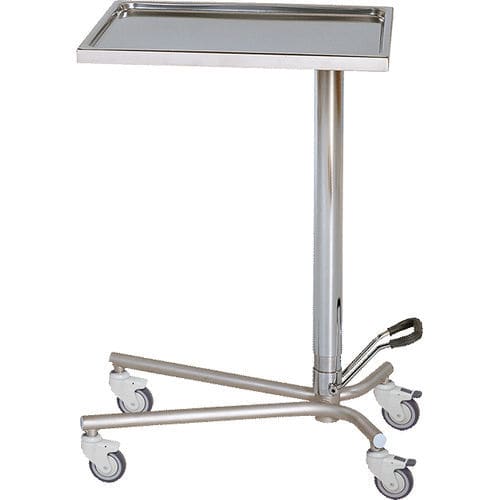 Mesa de instrumentos de acero inoxidable - H28 - Hidemar