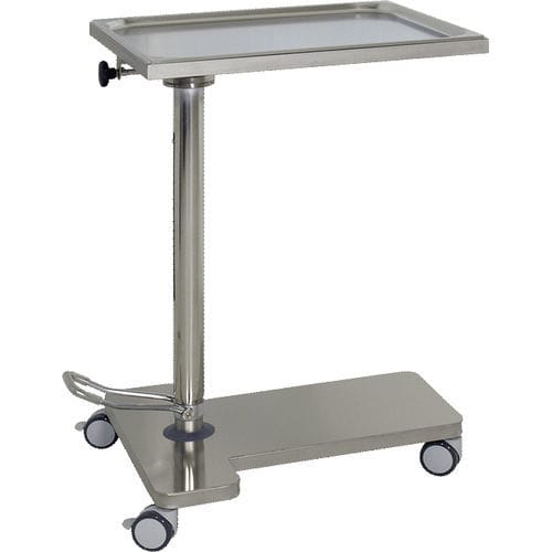 Mesa de instrumentos de acero inoxidable - H228 - Hidemar