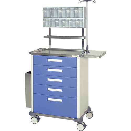 Carro médico - H775AN - Hidemar - de uso general / multifunción / auxiliar