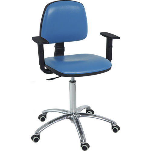 Taburete para consulta médica - H194 - Hidemar - de altura variable / con ruedas / con respaldo