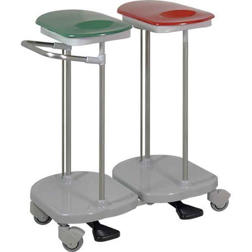 Carro para bolsas para ropa sucia - H962 - Hidemar - médico / de transporte / con puerta