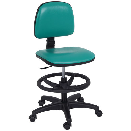 Taburete para consulta médica - H171 - Hidemar - de altura variable / con respaldo / con ruedas