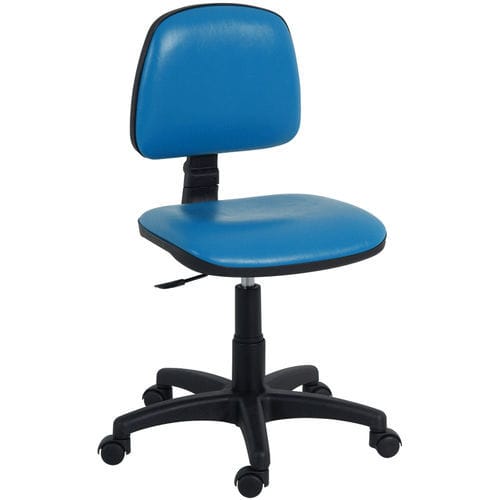 Taburete para consulta médica - H173 - Hidemar - de altura variable / neumático / giratorio