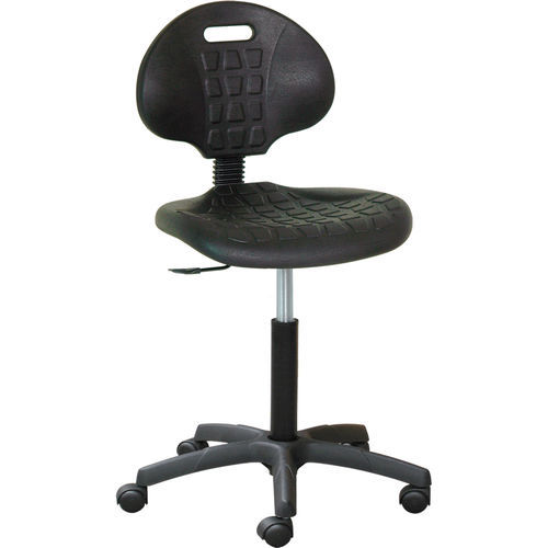 Taburete para consulta médica - H175 - Hidemar - de altura variable / con ruedas / con respaldo